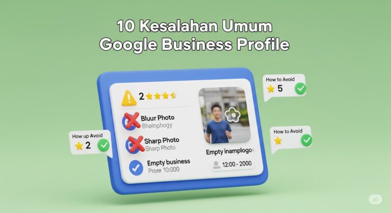 10 Kesalahan Umum dalam Google Business Profile dan Cara Menghindarinya